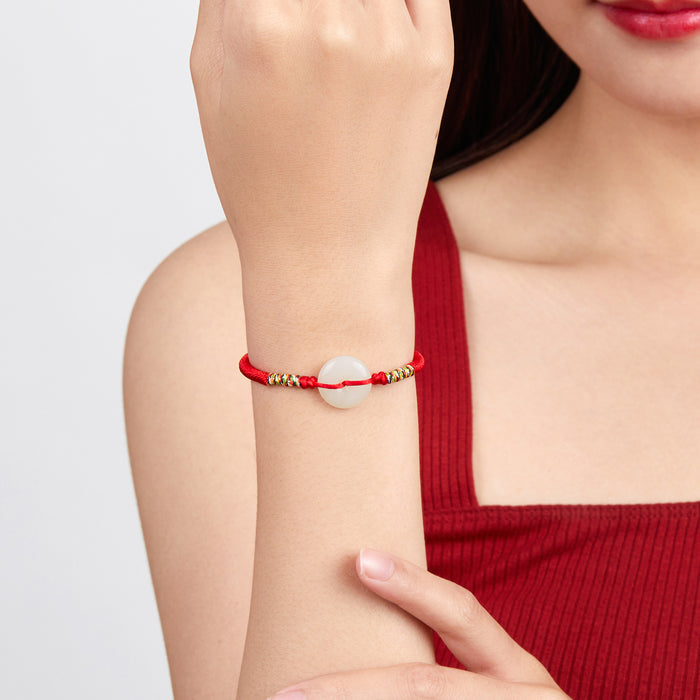 String Bracelet 16*16mm Peace Buckle Y178924