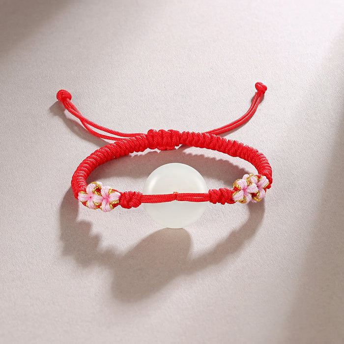 String Bracelet 16*16mm Peace Buckle Y178926