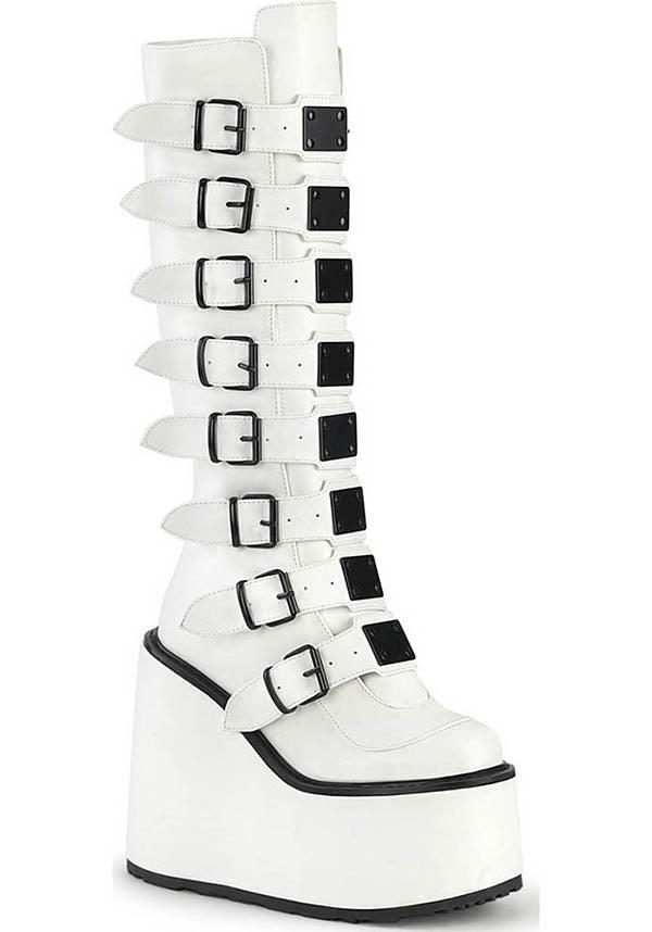 Demonia SWING-815 [White] - Front View