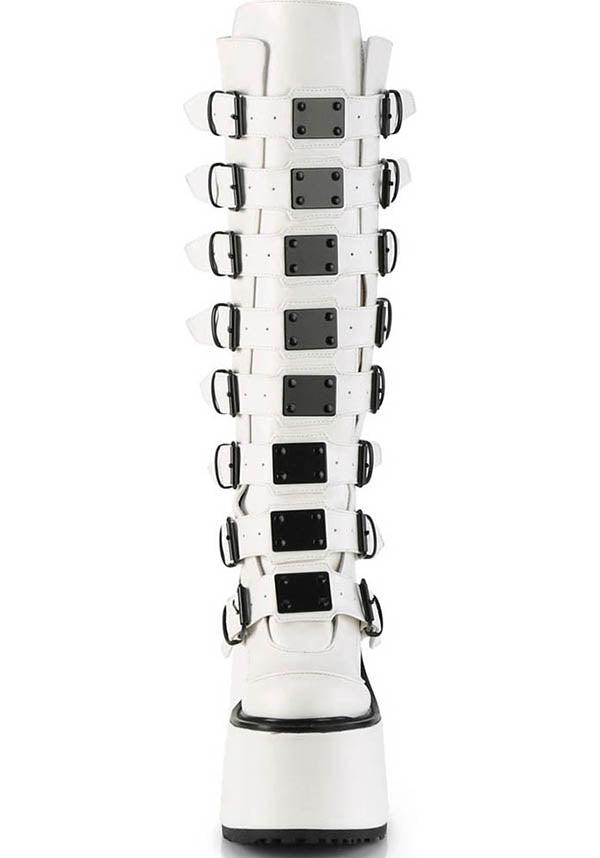Demonia SWING-815 [White] - Back View