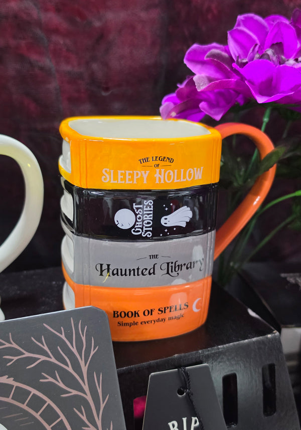 The Haunted Library Book Stack | MUG