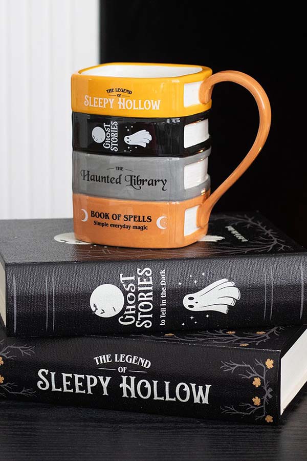 The Haunted Library Book Stack | MUG