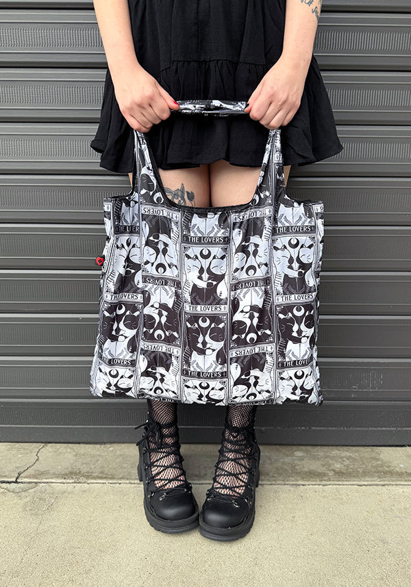The Lovers Tarot | REUSABLE TOTE BAG