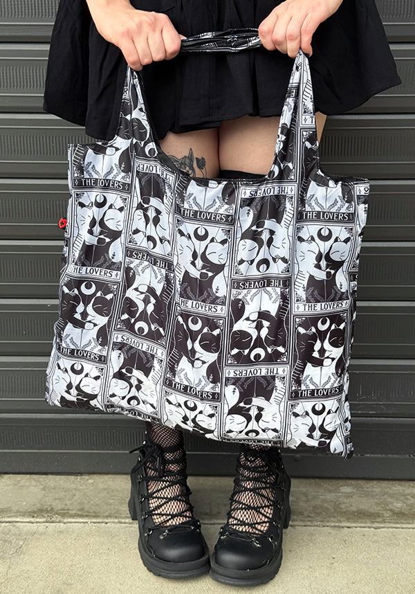 The Lovers Tarot | REUSABLE TOTE BAG