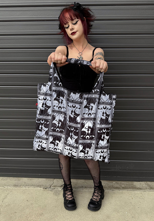 The Lovers Tarot | REUSABLE TOTE BAG