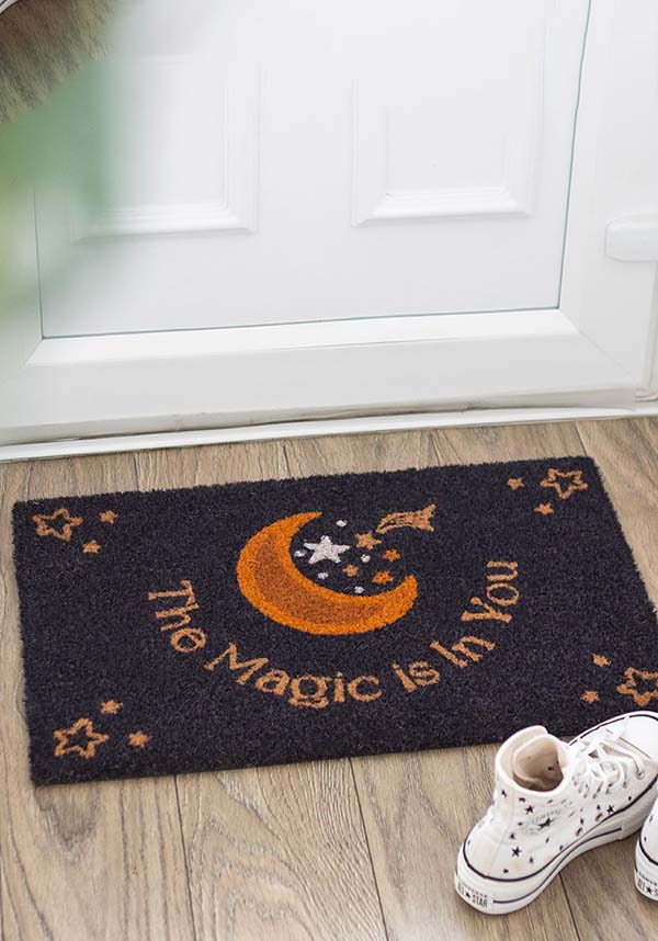 GOTHIC GIFTS The Magic is in You [Purple] | DOORMAT - Back