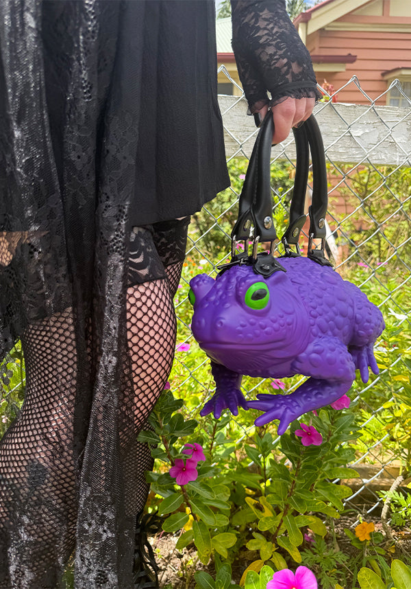 Windy Willow Toad [Dark Purple] - Back View