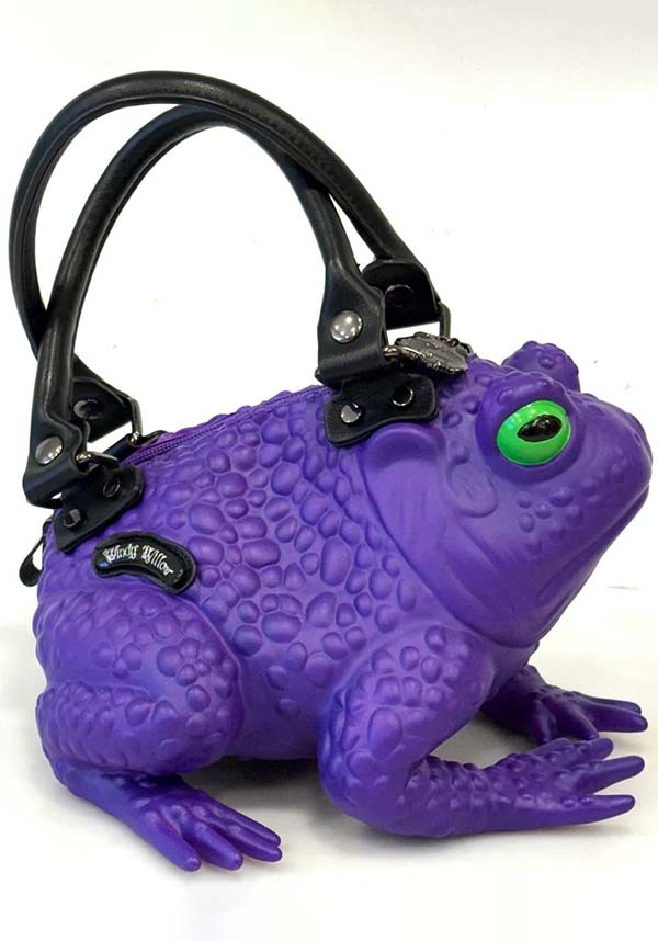 Windy Willow Toad [Dark Purple] - Close Up