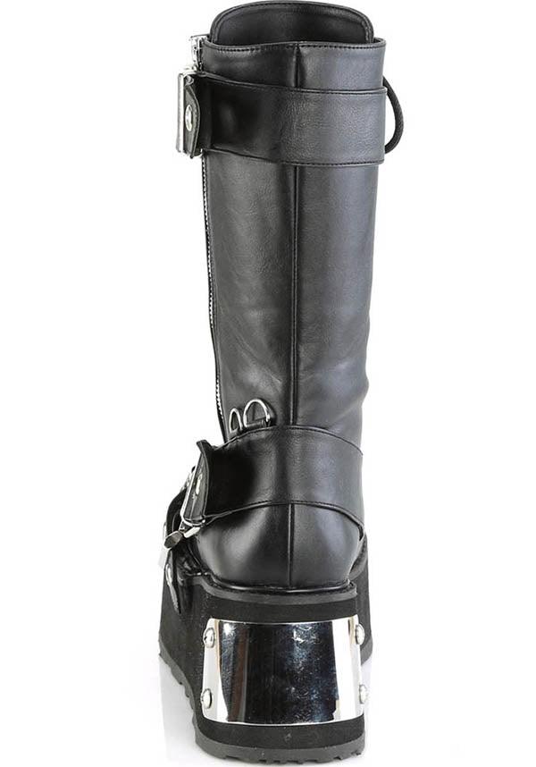 Demonia TRASHVILLE-250 [Black] - Close Up