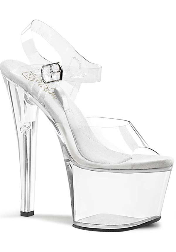 Pleaser TREASURE-708 [Clear] - Front View