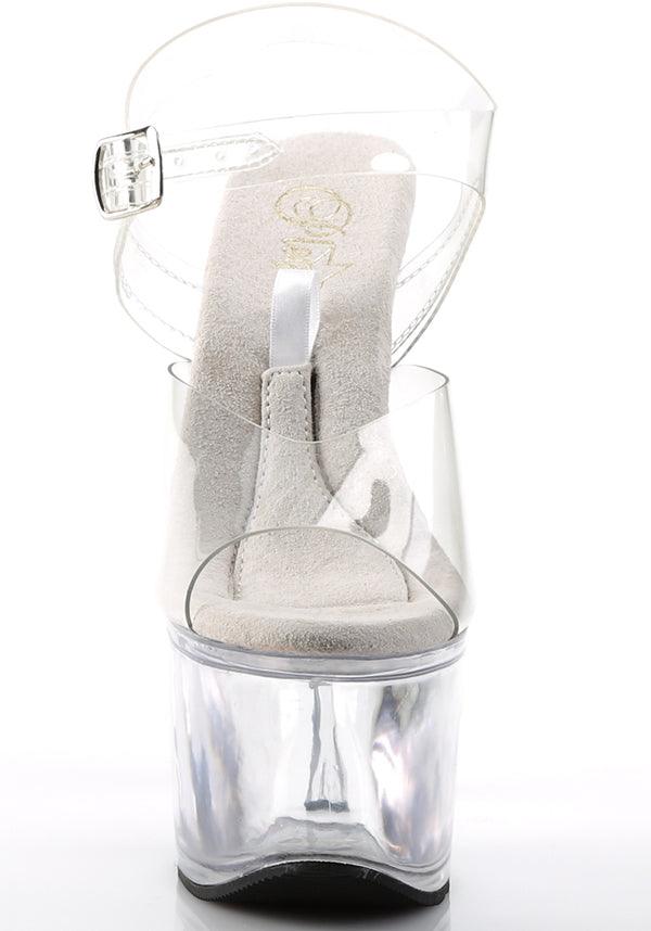 Pleaser TREASURE-708 [Clear] - Back View