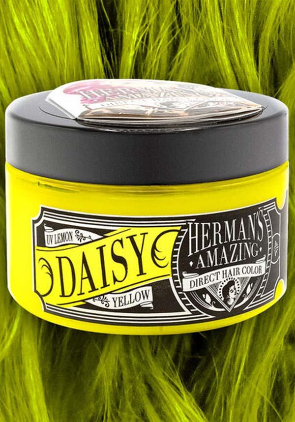 Hermans Hair UV Lemon Daisy - Back View
