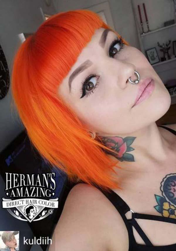 Hermans Hair UV Tara Tangerine - Front View