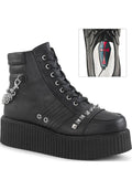 Demonia V-CREEPER-565 [Black] - Front View