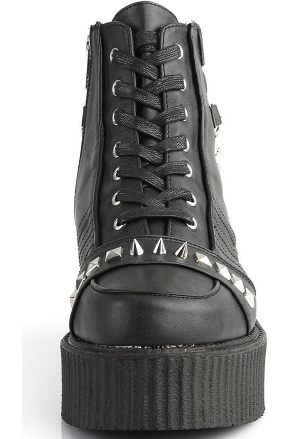 Demonia V-CREEPER-565 [Black] - Back View