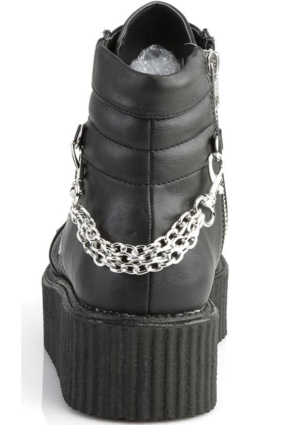 Demonia V-CREEPER-565 [Black] - Close Up