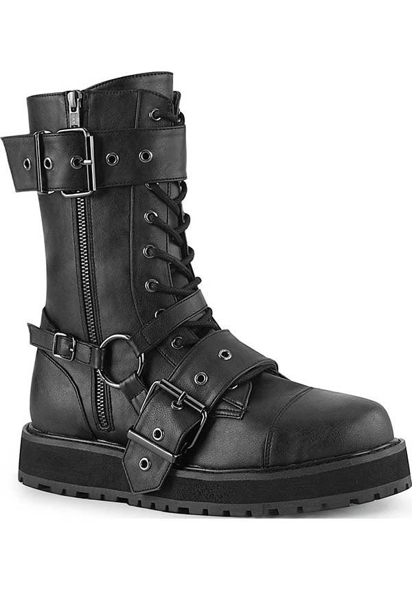 Demonia VALOR-220 [Black] - Front View