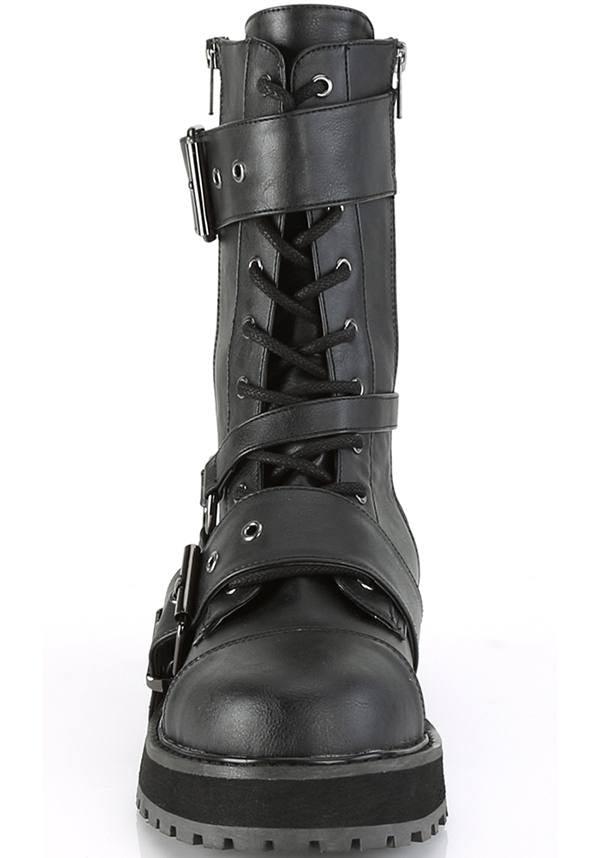 Demonia VALOR-220 [Black] - Back View