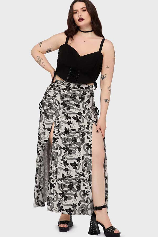 Venomous Rose | MAXI SKIRT