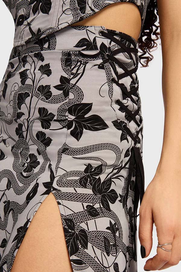 Venomous Rose | MAXI SKIRT