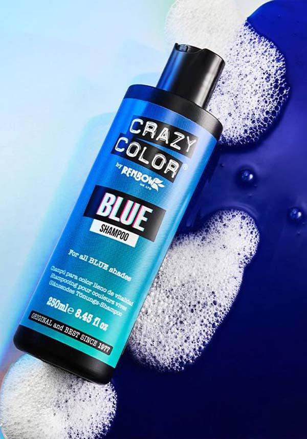 Crazy Color Vibrant Blue - Front View