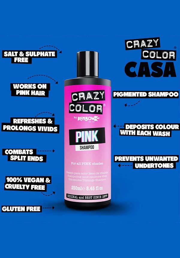 Crazy Color Vibrant Pink - Close Up