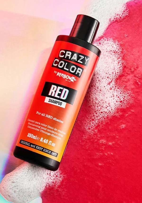 Crazy Color Vibrant Red - Front View