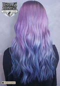Hermans Hair Vicky Violet - Front View