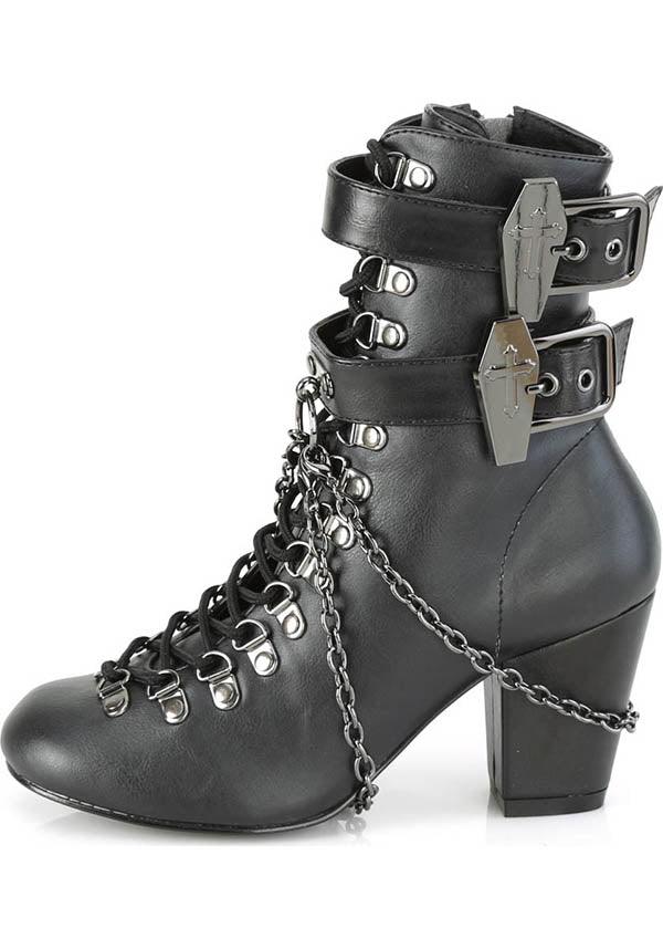 Demonia VIVIKA-128 [Black] - Detail View