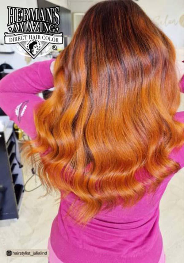 Hermans Hair Wanda Copper - Front View