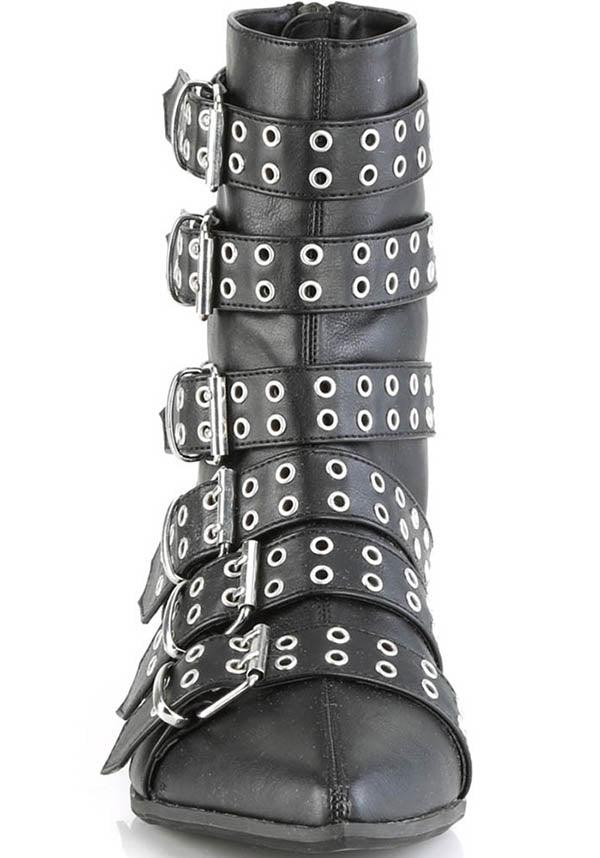 Demonia WARLOCK-70 [Black] - Back View