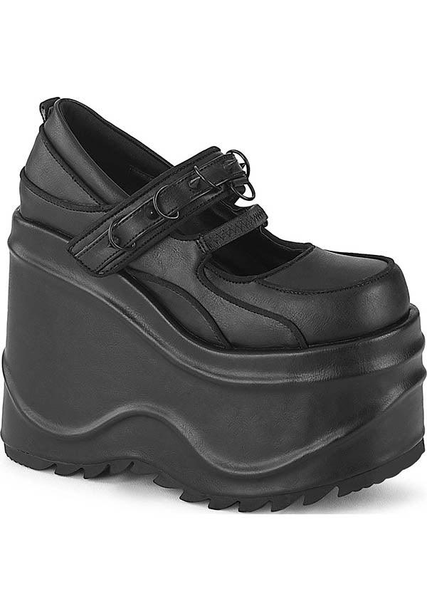 Demonia WAVE-48 [Black] - Front View