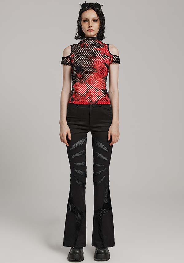 Punk Rave Webbed Angel [Black] - Image 5