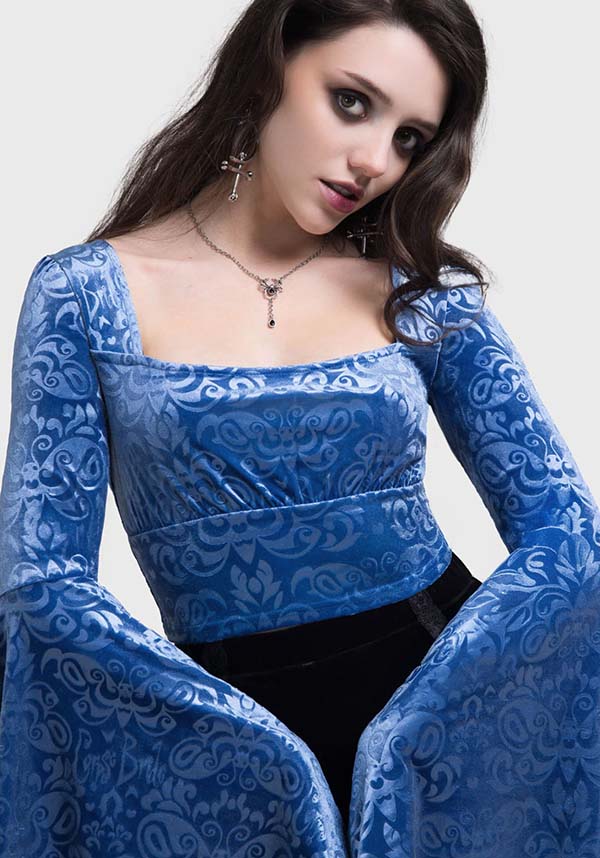 KILLSTAR Whimsy Flutter | LONG SLEEVE TOP - TOPS - Detail 3