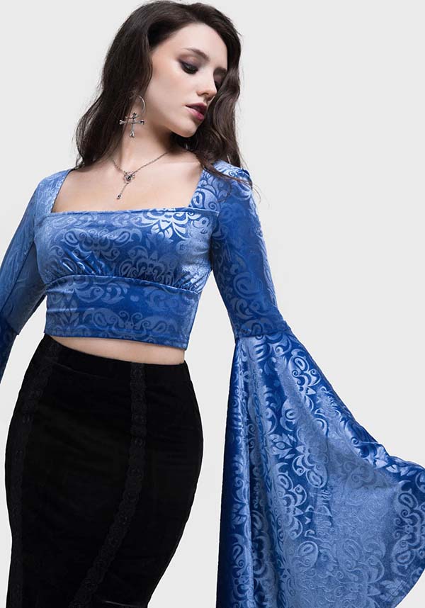 KILLSTAR Whimsy Flutter | LONG SLEEVE TOP - TOPS - Detail 5