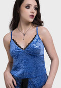 KILLSTAR Whimsy Flutter | LOUNGE CAMI TOP - TOPS - Front View