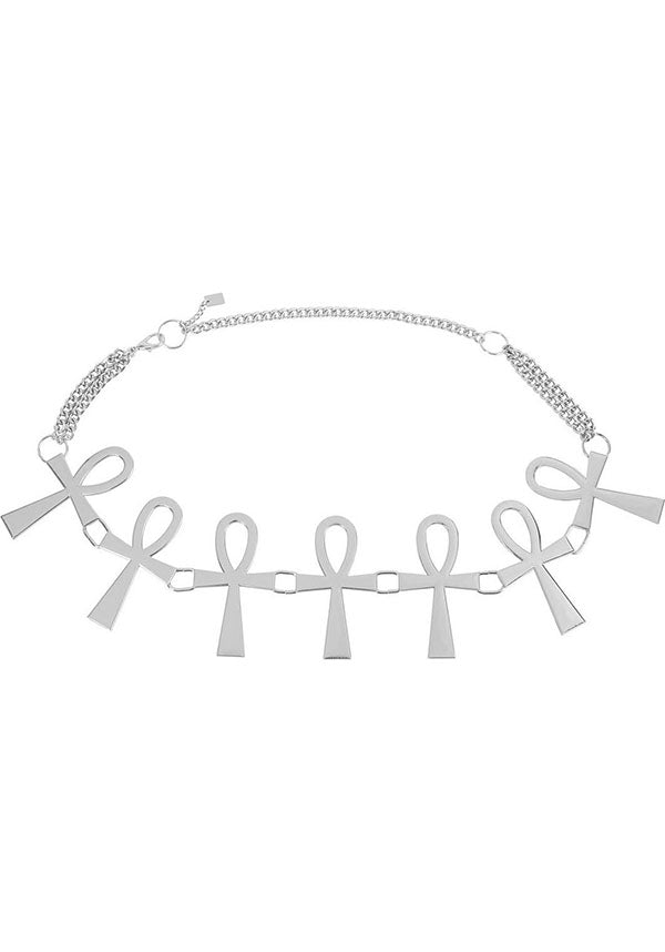 KILLSTAR Xena Ankh [Silver] | BELT - BODY ACCESSORIES - Detail 5