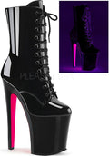 Pleaser XTREME-1020TT [Patent Black/Neon Pink] - Product Image